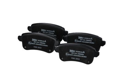 BREMSBELAGSATZ SCHEIBENBREMSE VALEO 302643A 27