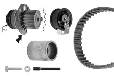 BOSCH Wasserpumpe + Zahnriemensatz