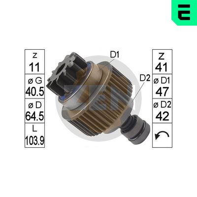 CUPLAJ UNISENS DEMAROR
