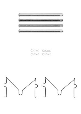 ZUBEHöRSATZ SCHEIBENBREMSBELAG