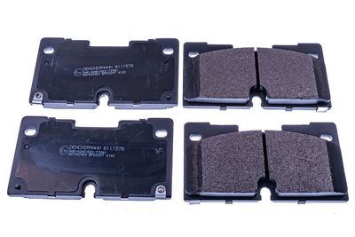 Bremsbelagsatz, Scheibenbremse