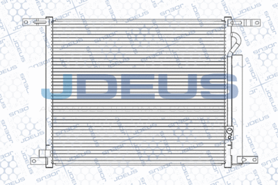JDEUS M-7560130 Радиатор кондиционера  для CHEVROLET AVEO (Шевроле Авео)