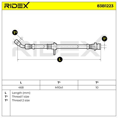 спирачен маркуч RIDEX