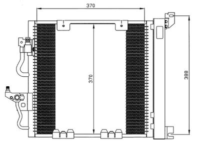 Condensor, airconditioning