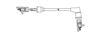 Провод зажигания BREMI 314/50 для FIAT 128