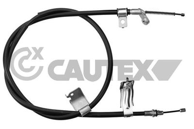 Тросик, cтояночный тормоз CAUTEX 069086 для NISSAN QASHQAI