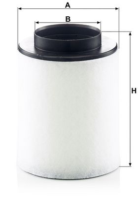 Luchtfilter (Patroon) past: AUDI A8 D4 2.0H-4.2D 11.09-01.18