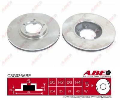 Brake Disc C3G026ABE