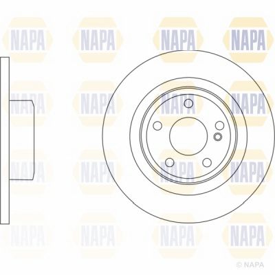 Brake Disc NAPA NBD5834