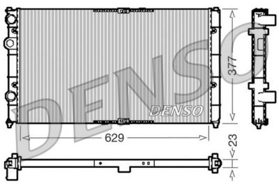 DENSO DRM26040 Крышка радиатора  для SEAT AROSA (Сеат Ароса)
