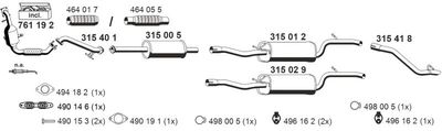 SISTEM DE ESAPAMENT ERNST 031695
