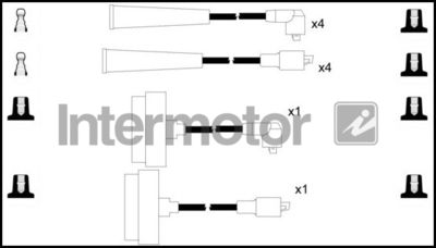 Ignition Cable Kit Intermotor 73544