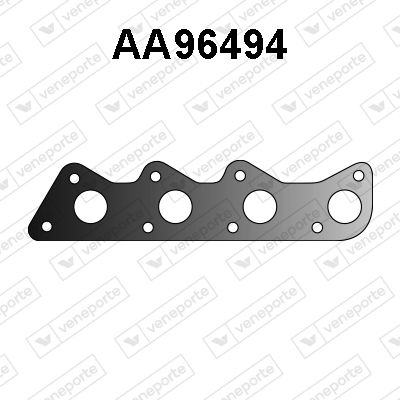 Прокладка, труба выхлопного газа VENEPORTE AA96494 для VW LUPO