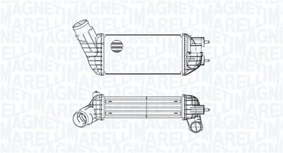 интеркулер (охладител за въздуха на турбината) MAGNETI MARELLI 351319206310