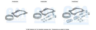 Монтажен комплект, катализатор BM Catalysts FK80326