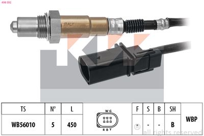 Lambda sonda KW 498 592