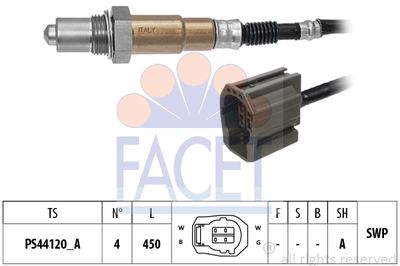 Лямбда-зонд FACET 10.8599 для MAZDA MX-5