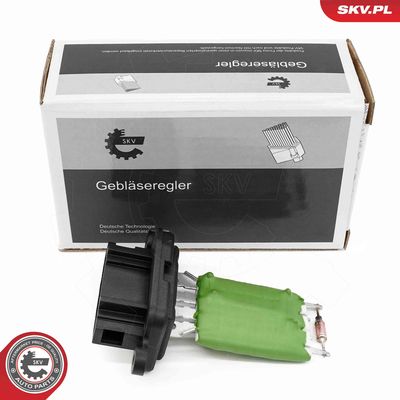 Odpor, vnitřní tlakový ventilátor ESEN SKV 94SKV128