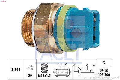 COMUTATOR TEMPERATURA VENTILATOR RADIATOR