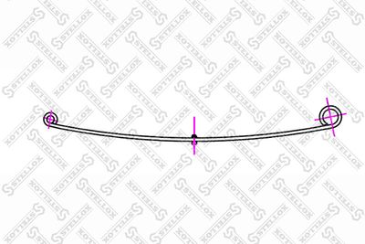 комплект пружини STELLOX 12-00002-SX