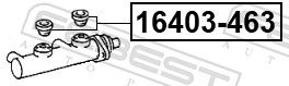 Plug, brake fluid reservoir 16403-463