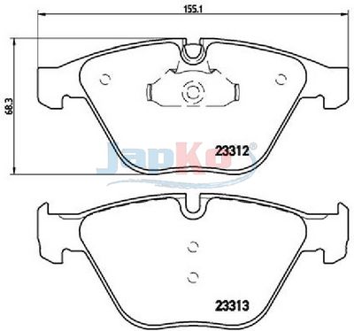 SET PLACUTE FRANA FRANA DISC JAPKO 500115 1