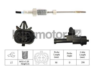 Sensor, exhaust gas temperature Intermotor 27354