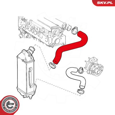 Crijevo zraka punjenja ESEN SKV 24SKV925