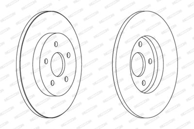 Brake Disc DDF1126C