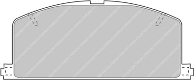 BREMSBELAGSATZ SCHEIBENBREMSE