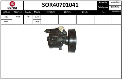 EAI Hydraulikpumpe, Lenkung (SOR40701041)