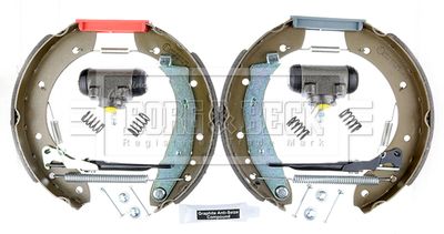 Zestaw szczęk hamulcowych BORG & BECK BBS1064K
