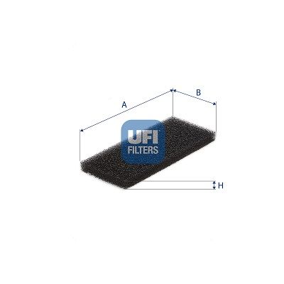 UFI Filtras, salono oras