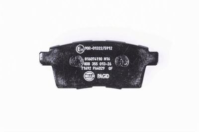 Brake Pad Set, disc brake 8DB 355 013-261