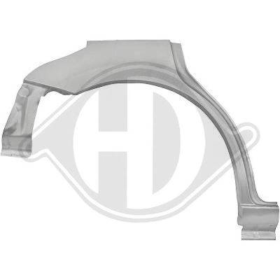DIEDERICHS 9929032 Подкрылок  для MAZDA 5 (CR19) 2.0