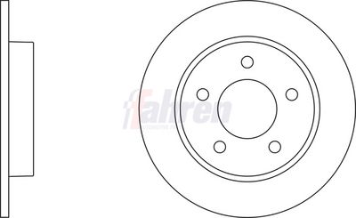 Fahren Brake Disc FBD6229