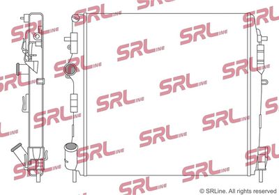Radiator, engine cooling