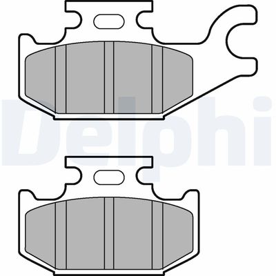 Brake Pad Set, disc brake LP3191