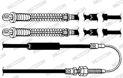 CABLU FRANA DE PARCARE