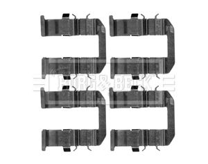 Комплектующие, колодки дискового тормоза BORG & BECK BBK1289 для HYUNDAI H-1