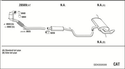 SISTEM DE ESAPAMENT WALKER SEK059599
