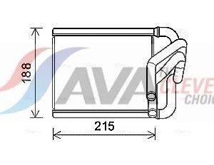 топлообменник, отопление на вътрешното пространство AVA Clever Choice KA6273