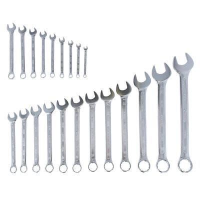 KS Tools Souprava plochých klíčů s očkem, zahnuté, 21ks 517.0043