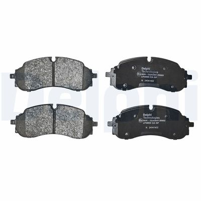 Remblokken set Voor ((EN) for electric vehicles), past: FORD TRANSIT V363 Electric 03.22-