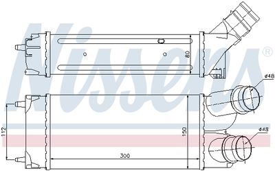 INTERCOOLER COMPRESOR NISSENS 96584 5