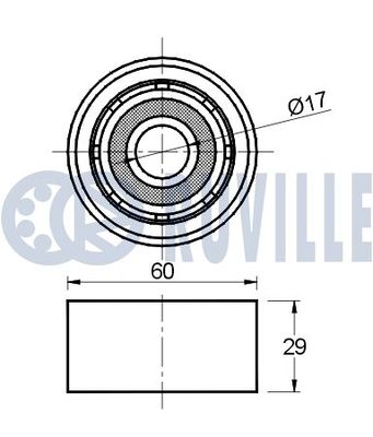 ROLA GHIDARE/CONDUCERE CUREA TRANSMISIE RUVILLE 541220 1