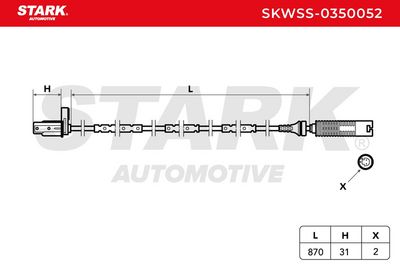 датчик, обороти на колелото STARK SKWSS-0350052