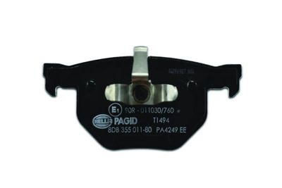 Комплект тормозных колодок, дисковый тормоз 8DB 355 011-801