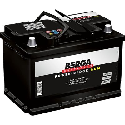 BERGA 5709010767502 Аккумулятор  для CADILLAC  (Кадиллак Ац)