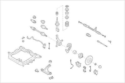 SUSPENSIE ROATA DELPHI OEOPEL000018467F